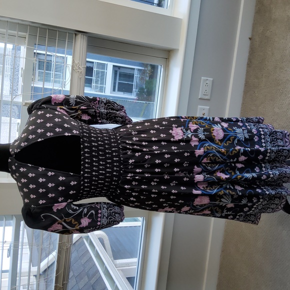 Anthropologie Dasha Smocked Midi Dress - MP - Picture 6 of 15